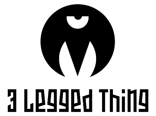 3 legged thing logo